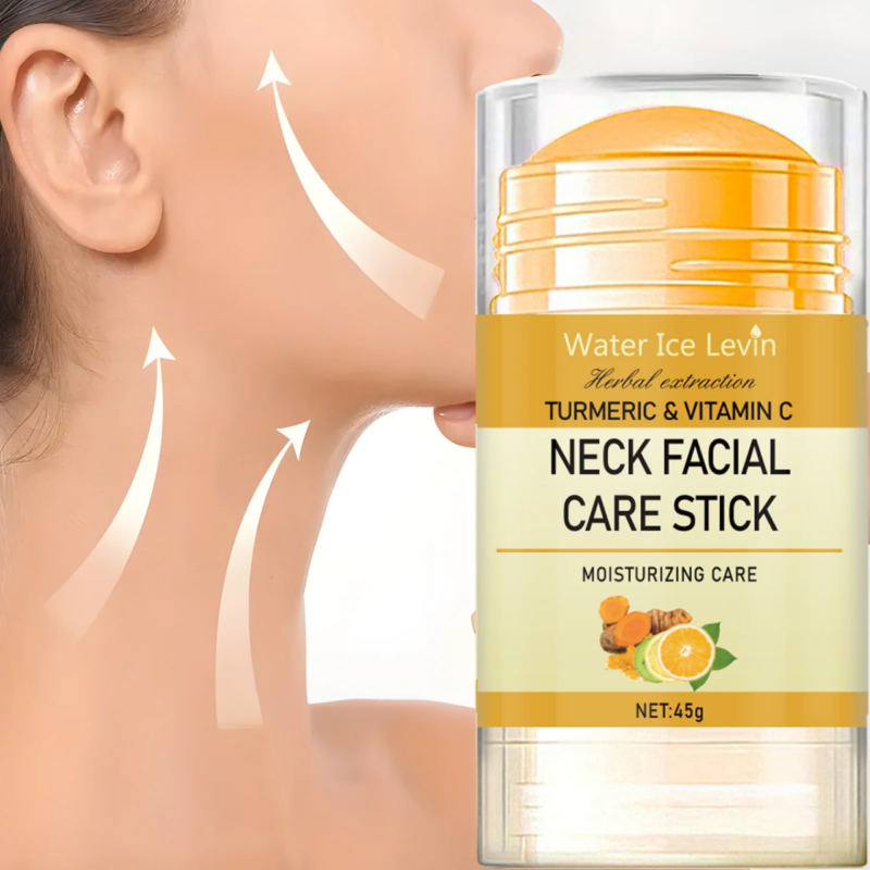 Water Ice Levin Turmeric & Vitamin C – Κρέμα Προσώπου Stick για Λαιμό & Σαγόνι 45g