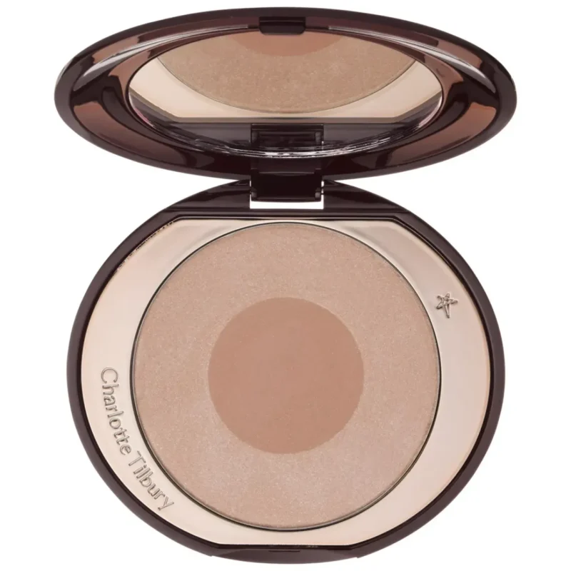 Charlotte Tilbury Cheek to Chic – First Love Ρουζ Διπλής Απόχρωσης με Φυσική Ροδακινί Λάμψη 8g