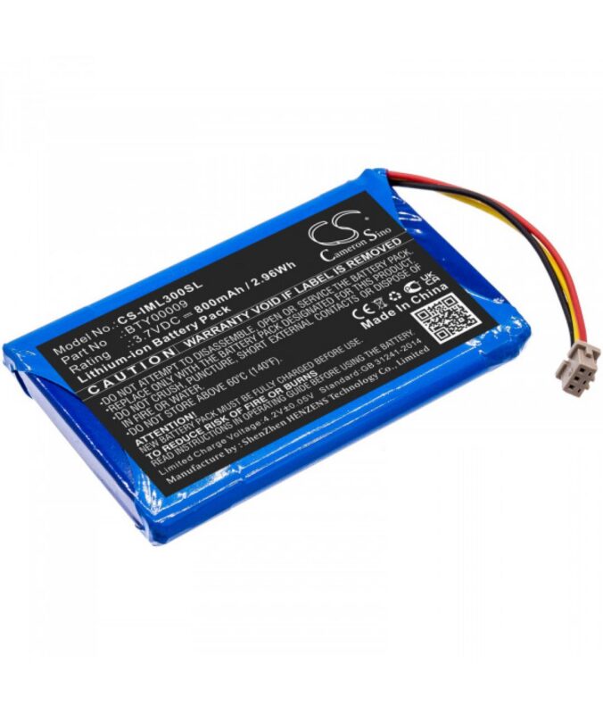Cameron Sino 3.7V 800mAh Li-ion Μπαταρία για Ingenico Vital'Act 3S Player