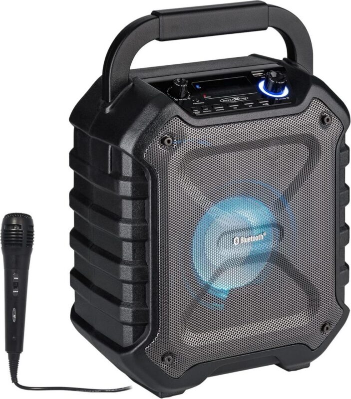 Reflexion PS06BT Φορητό Bluetooth Ηχείο Πάρτι 160W με Καραόκε & LED