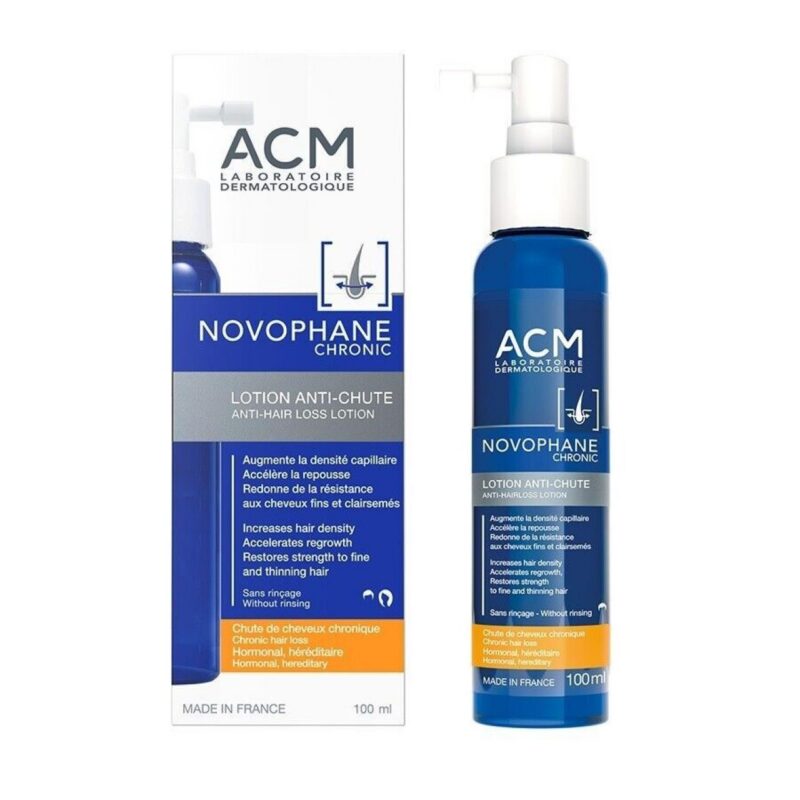 ACM Novophane Chronic Lotion Anti Chute de Cheveux 100ml – Λοσιόν κατά της Χρόνιας Τριχόπτωσης για Άνδρες & Γυναίκες