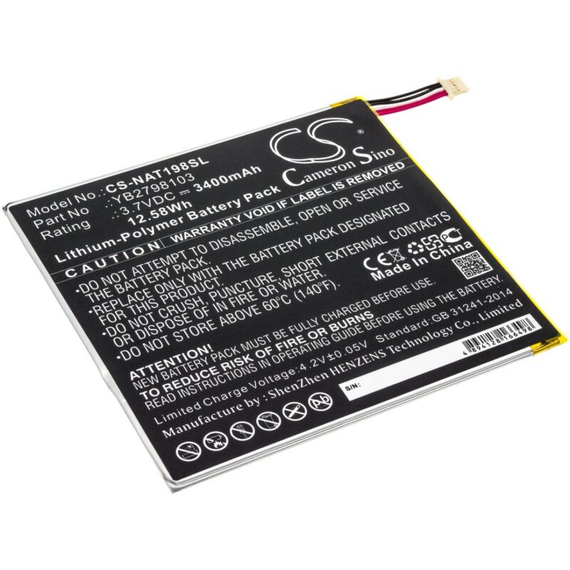Cameron Sino 3.7V 3400mAh Li-Po Μπαταρία για ONN ONA19TB002