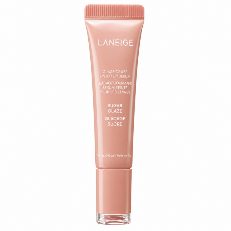 Laneige Glaze Craze Tinted Lip Serum Sugar Glaze 12g – Ενυδατικός Ορός Χειλιών με Χρώμα & Glowy Λάμψη