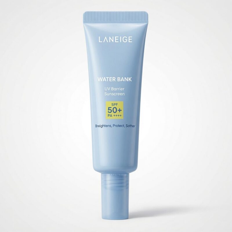 Laneige Water Bank UV Barrier Sunscreen SPF50+ PA++++ 50ml – Αντηλιακή Κρέμα Προσώπου με Ενυδάτωση & Καταπράυνση