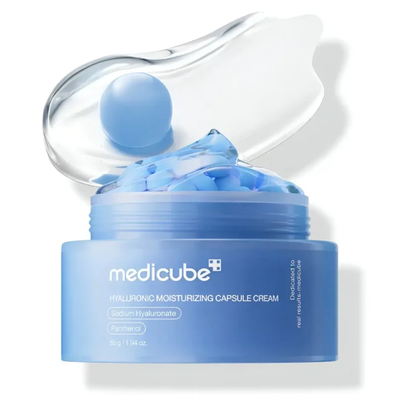 Medicube Hyaluronic Moisturizing Capsule Cream 55g – Ενυδατική Κρέμα με Υαλουρονικό & Ceramides