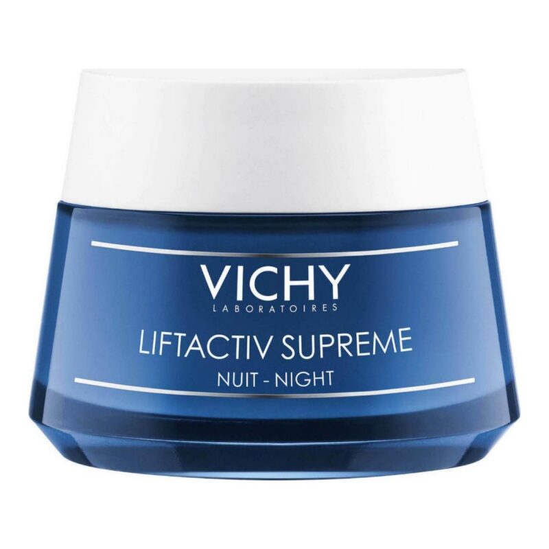 Vichy Liftactiv Supreme Κρέμα Νυκτός 50ml με Υαλουρονικό για Ρυτίδες & Σφριγηλότητα