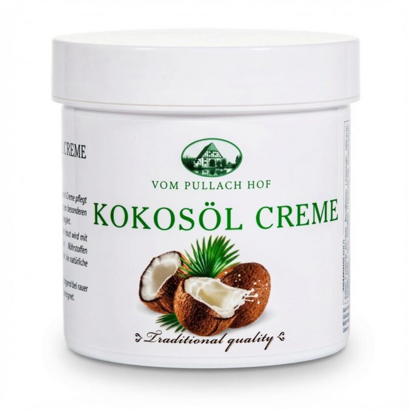 Pullach Hof Kokosöl Creme – Κρέμα με Λάδι Καρύδας 250ml